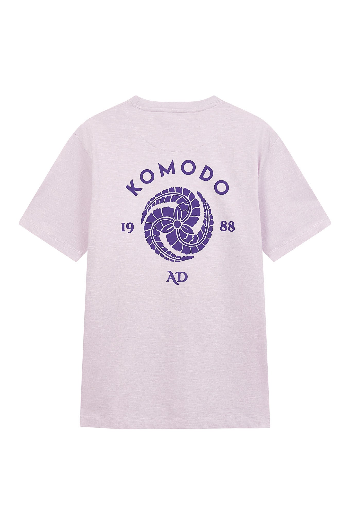 Pink CREST organic cotton T-shirt from Komodo