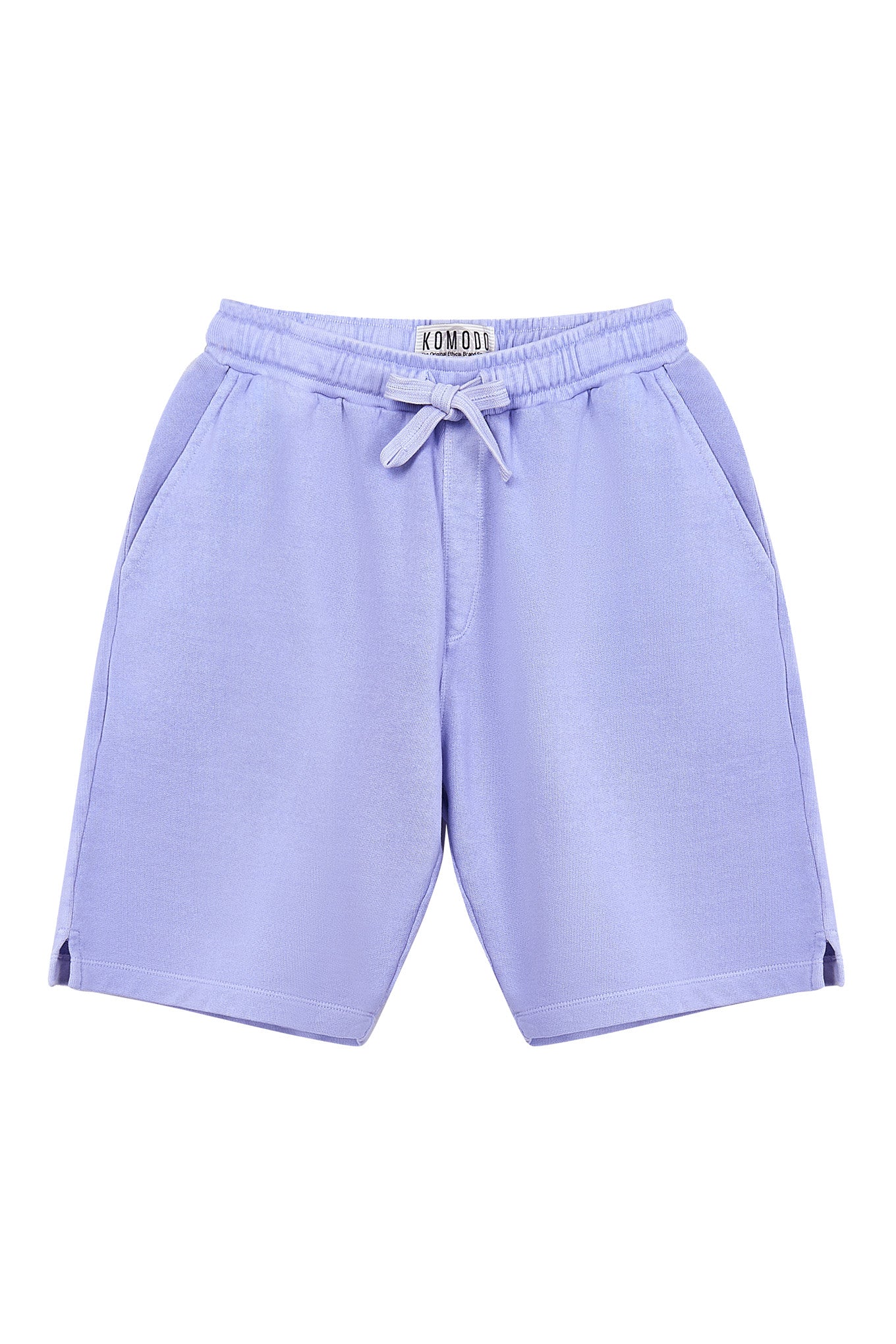 Light purple FLIP shorts made of organic cotton from Komodo