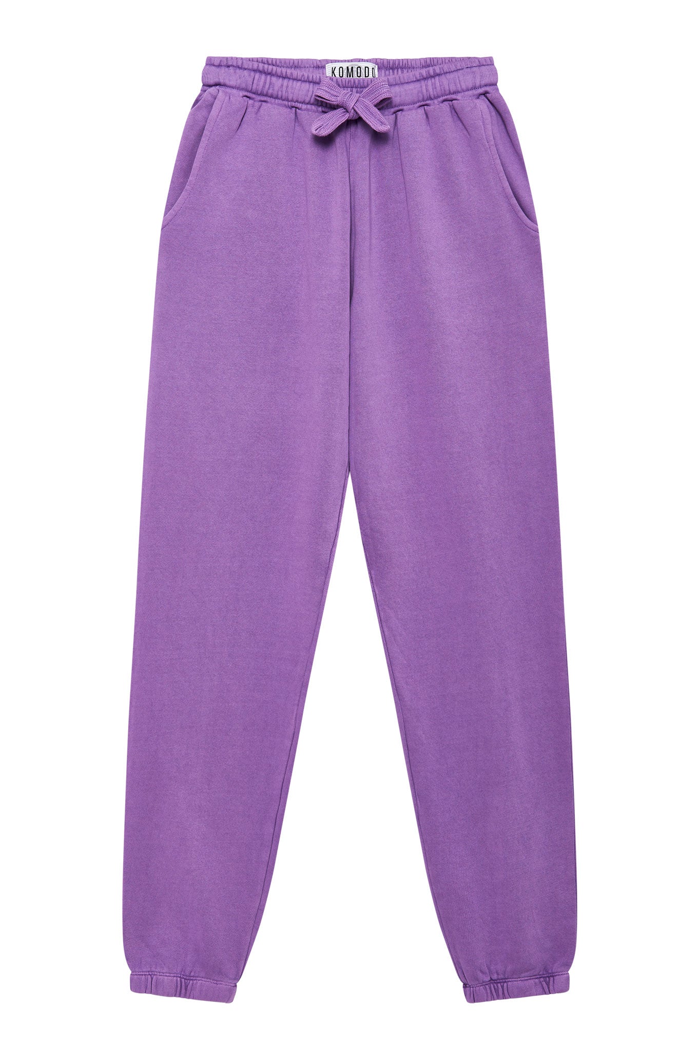 Purple ADAM jogging pants made from 100% organic cotton from Komodo 