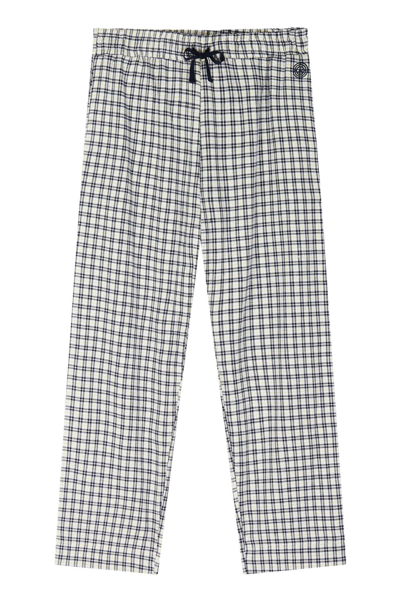 Weisses Pyjama Set JIM JAM aus 100% Bio-Baumwolle