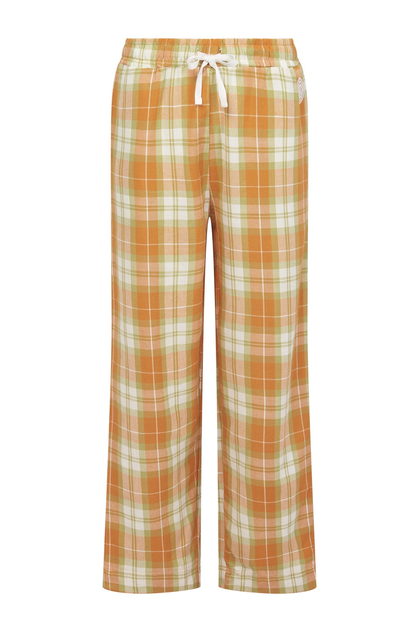 Orange-weisses Pyjama Set JIM JAM aus Bio-Baumwolle von Komodo