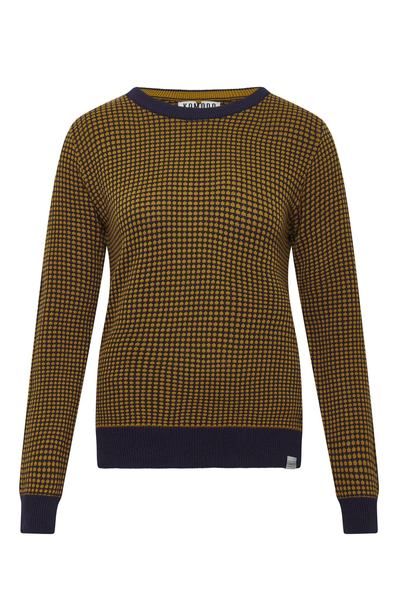 Brauner Sweater HANA aus 100% Bio-Baumwolle von Komodo