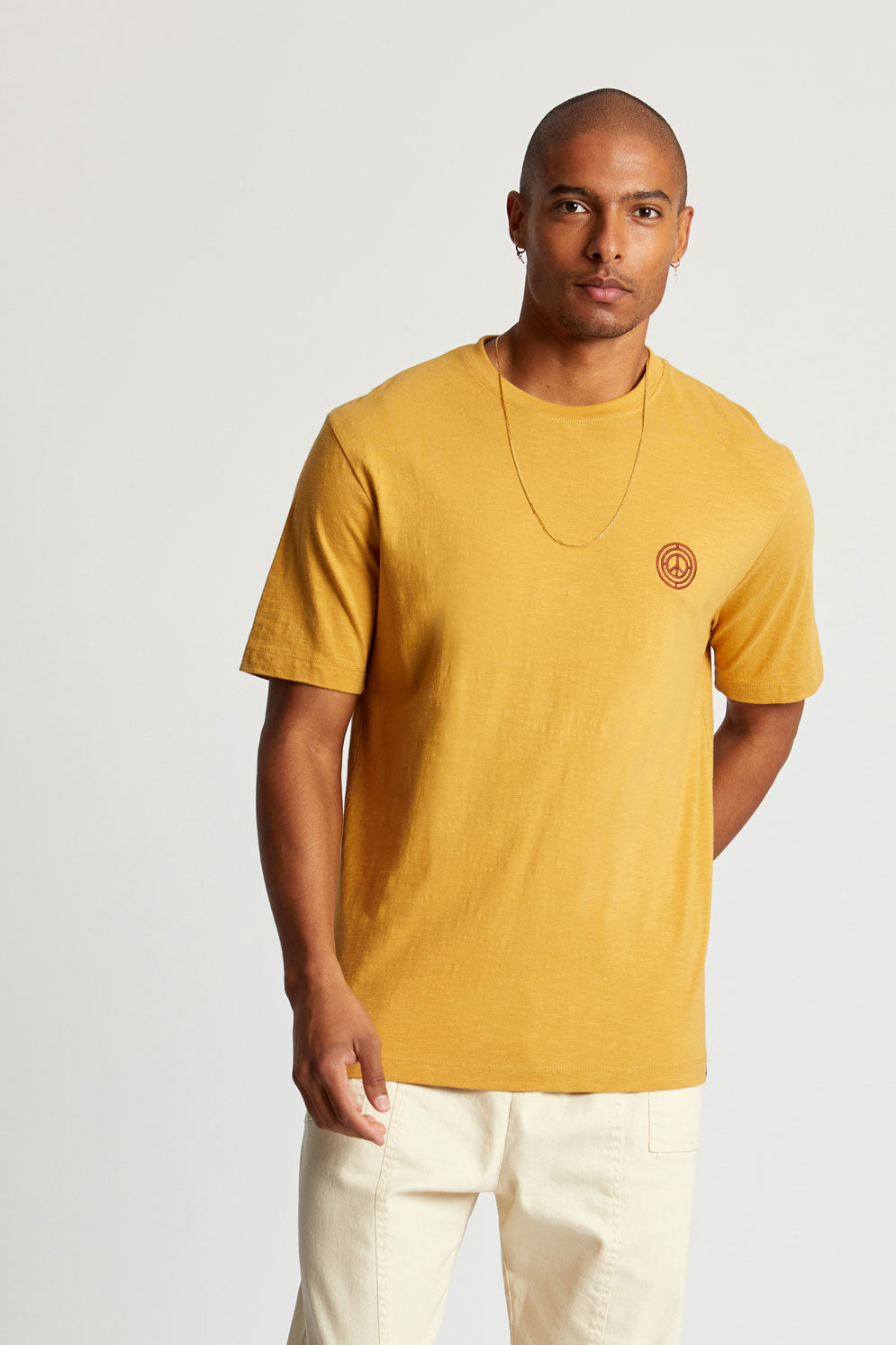 Yellow T-shirt KIN made of organic cotton from Komodo