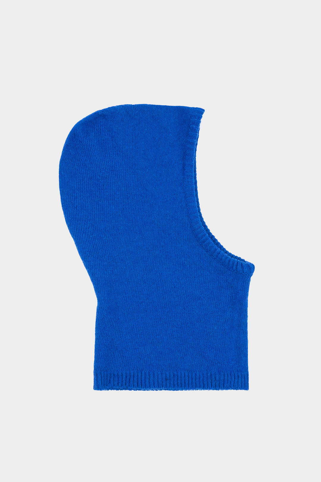 Cagoule en tricot à capuche - Bleu cobalt
