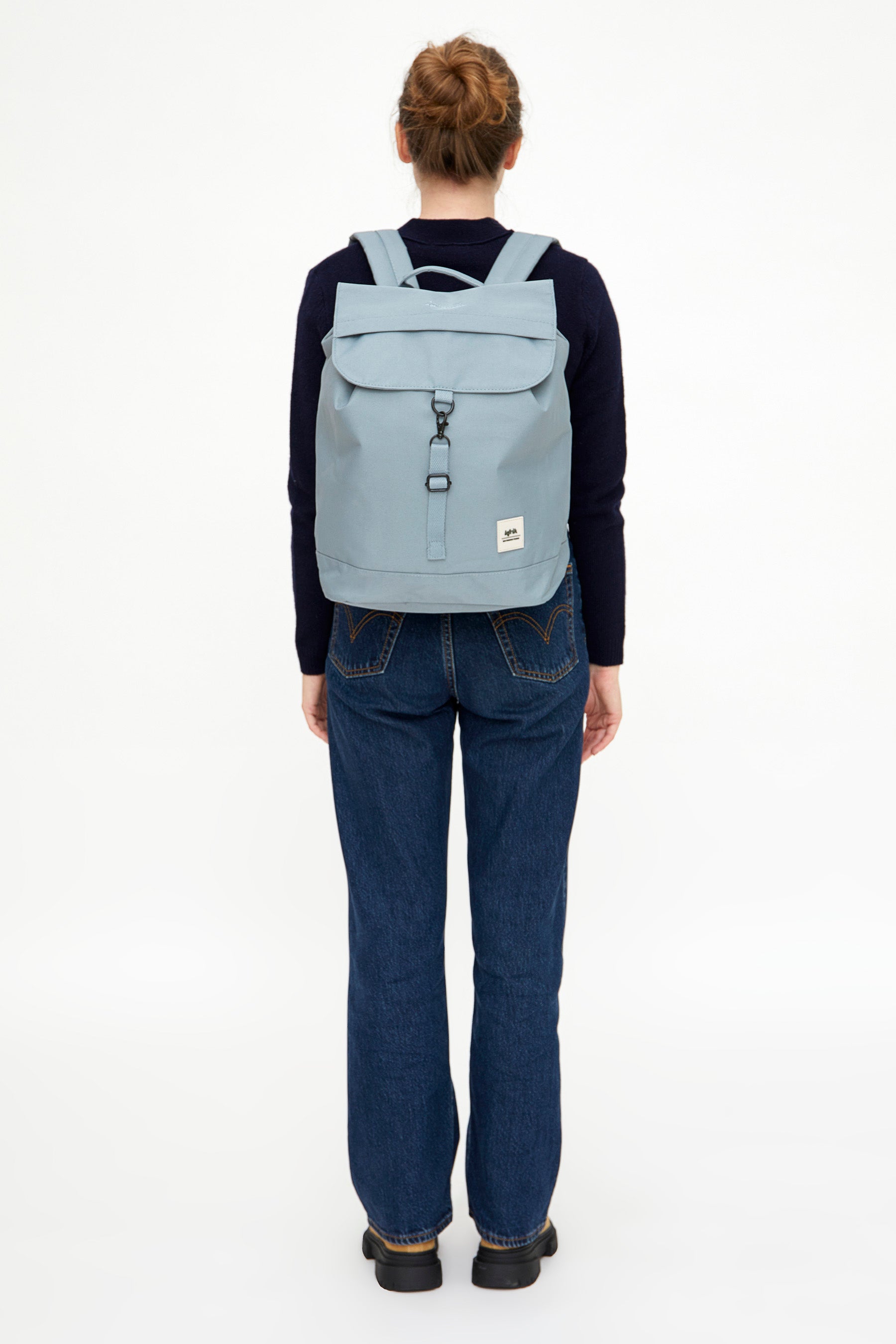 Light blue backpack Scout Metal (19l) made from recycled PET plastic bottles from Lefrik