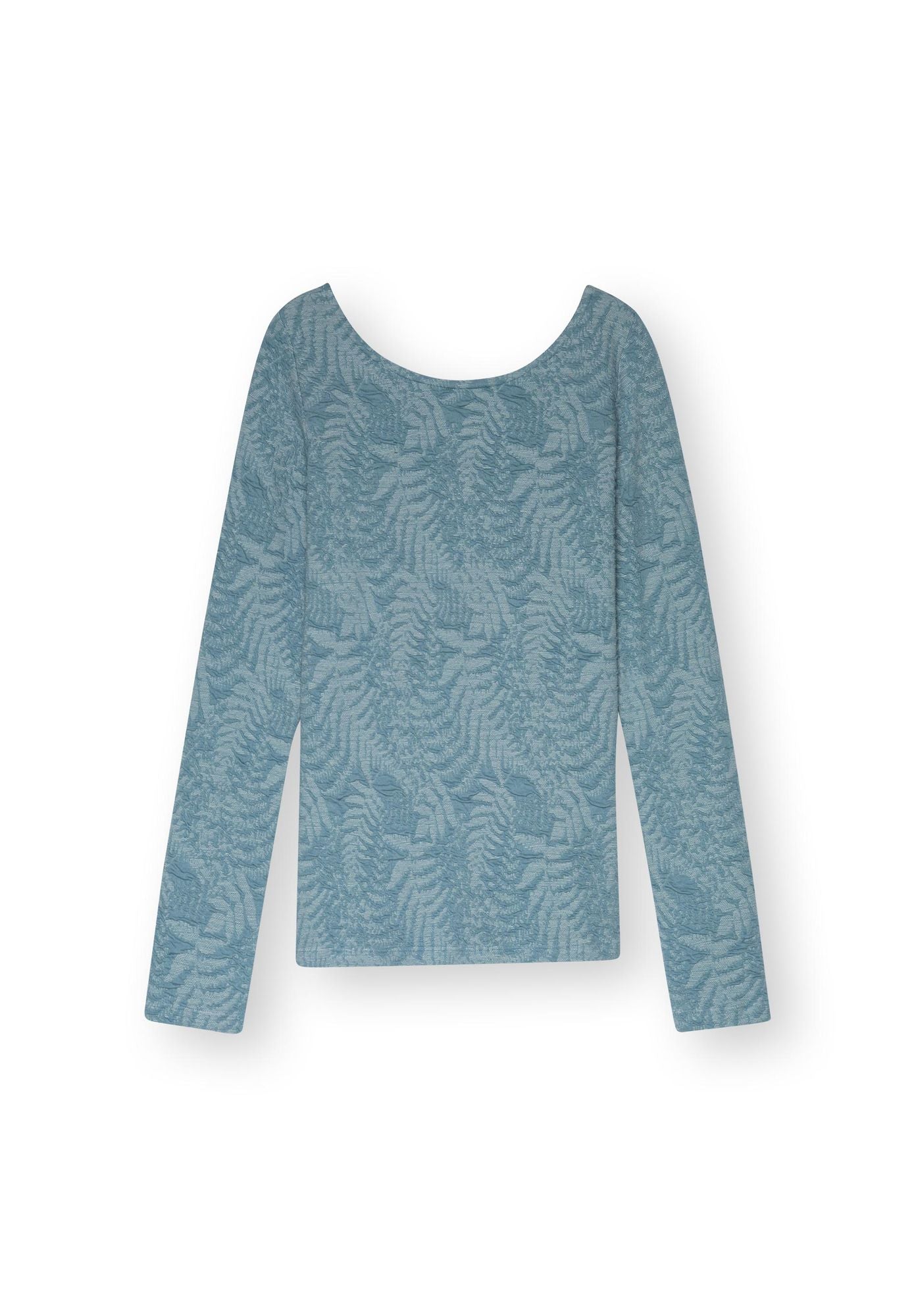 Longsleeve-Shirt OPPLIA in blau von LOVJOI aus Bio-Baumwolle (ST)
