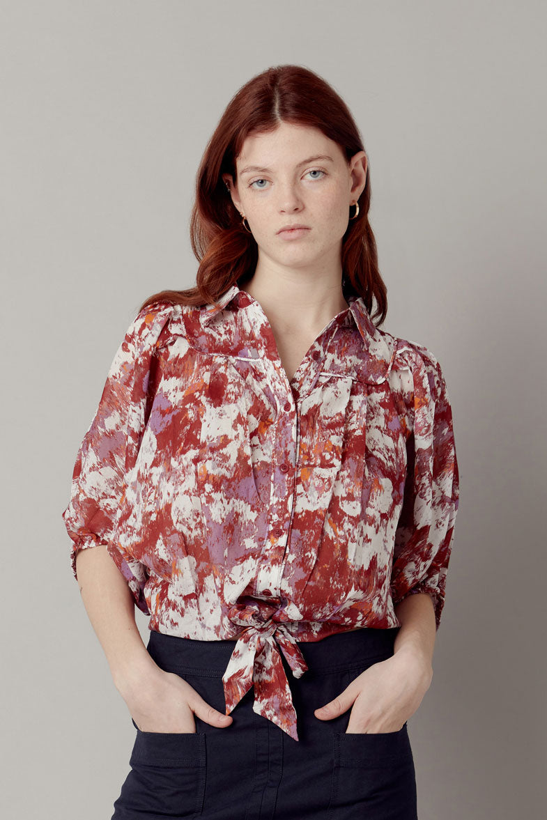 Colorful blouse MAGIC made of organic cotton from Komodo