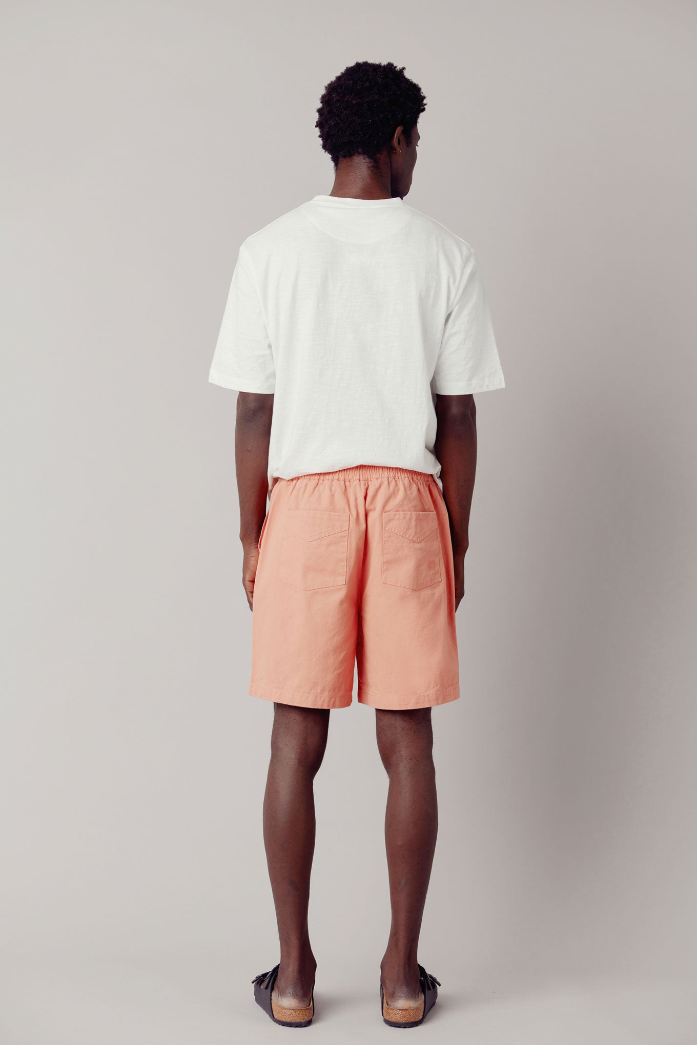 Orange Mario shorts made from 100% organic cotton from Komodo