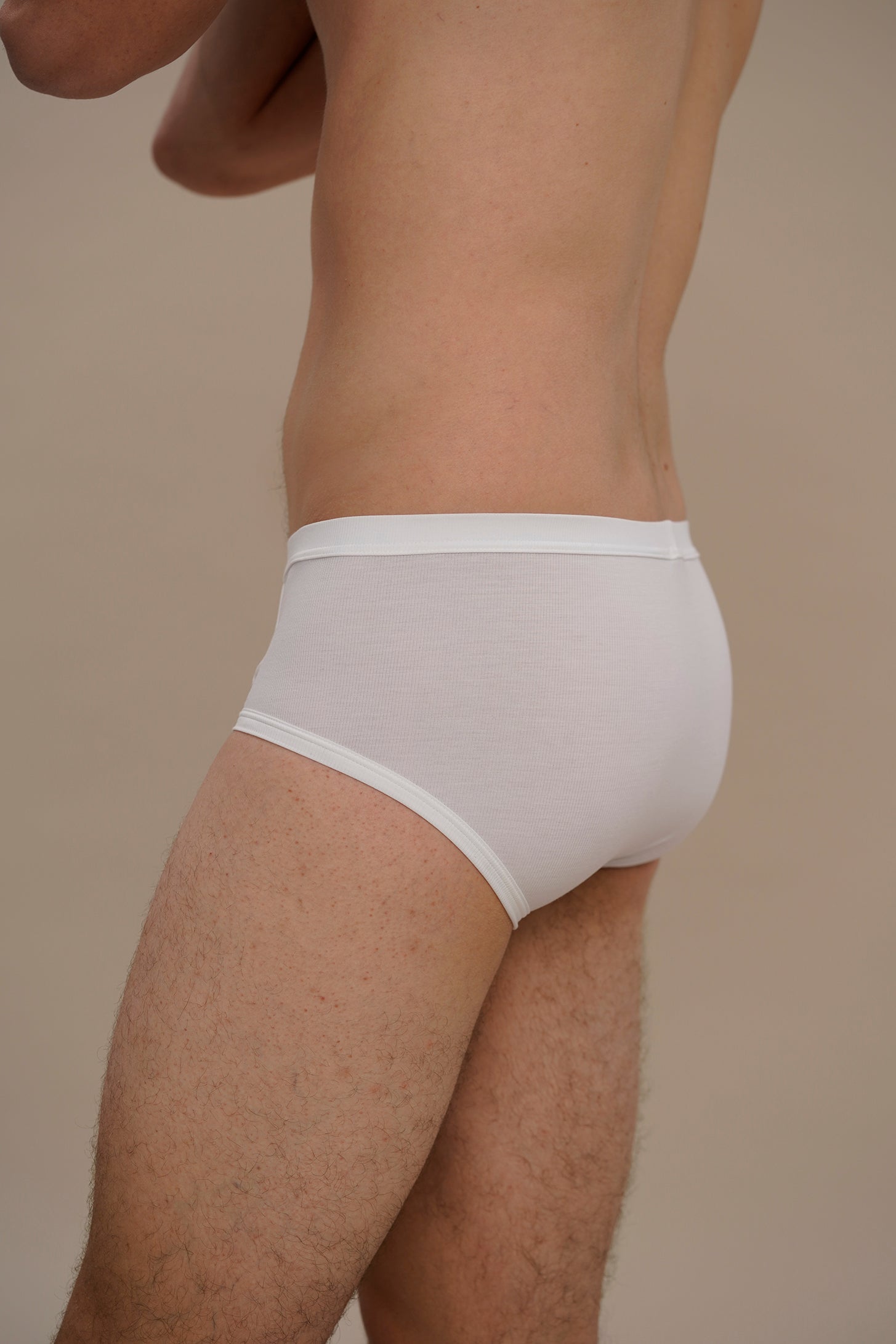 Underpants / briefs in white made of natural MicroModal from moi-basics