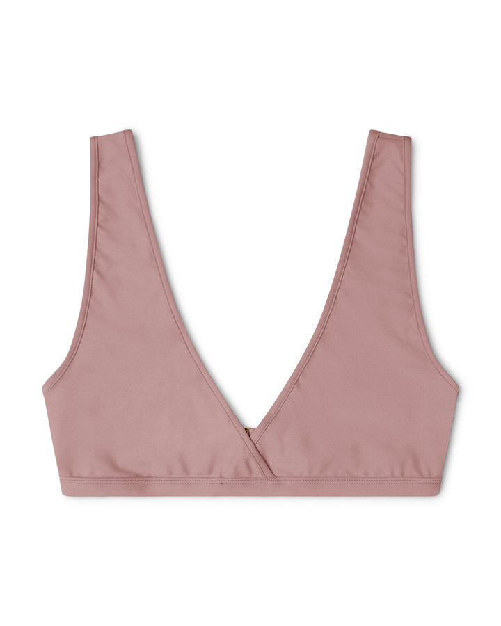 Rosa Bikini Top dusty pink aus ECONYL® Regenerated Nylon von Matona