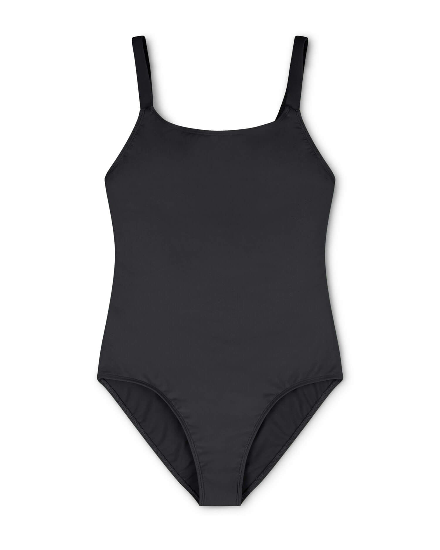 Black swimsuit made from recycled polyamide from Matona