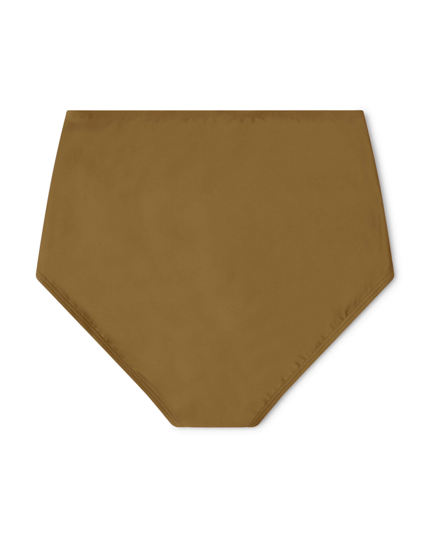 Brown bikini bottom made from recycled polyamide from Matona