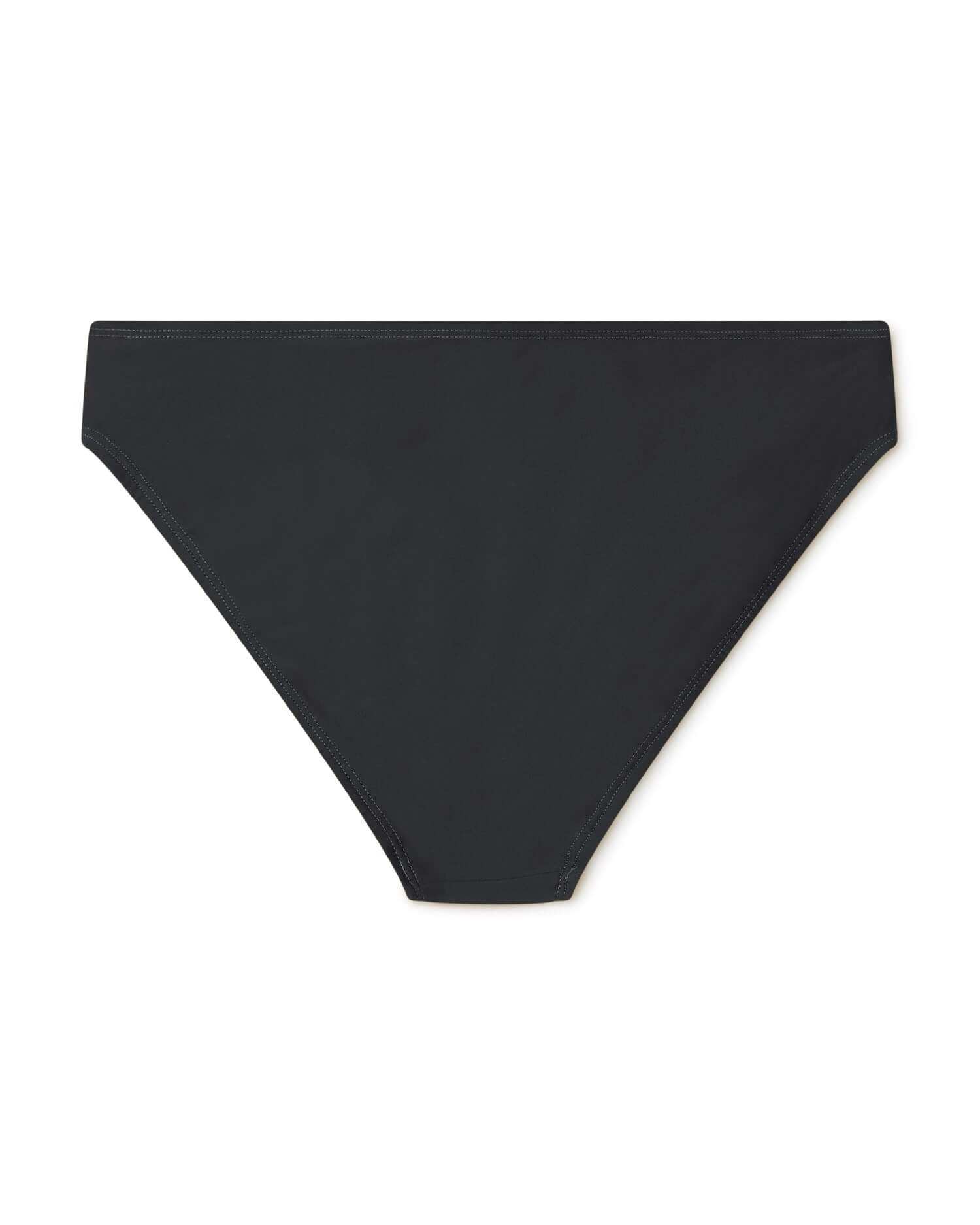 Black bikini bottom made from recycled polyamide from Matona