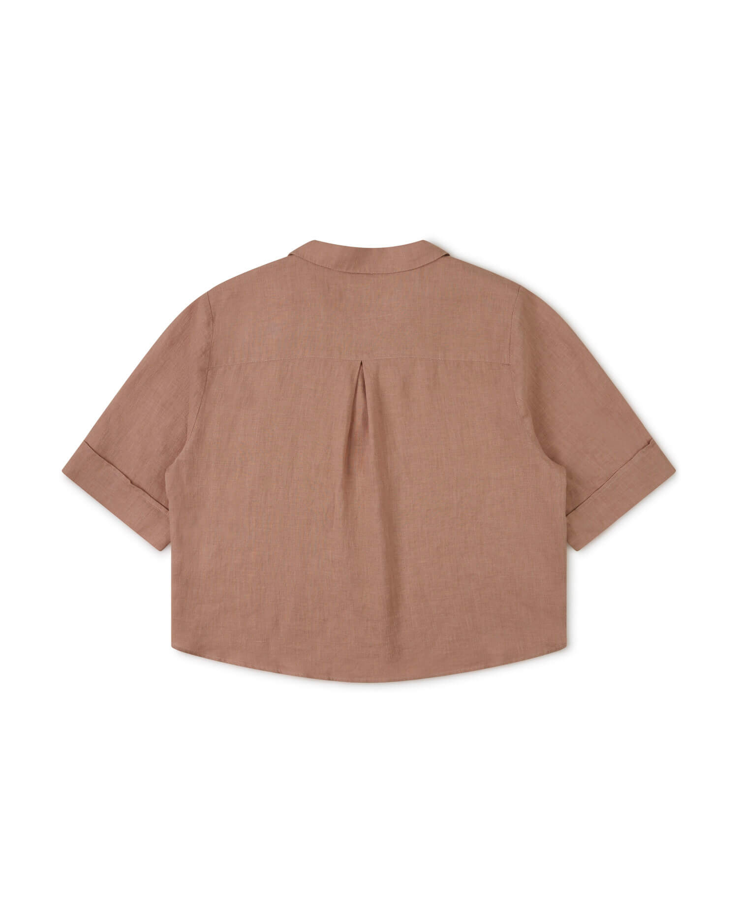 Rosé blouse made of linen by Matona