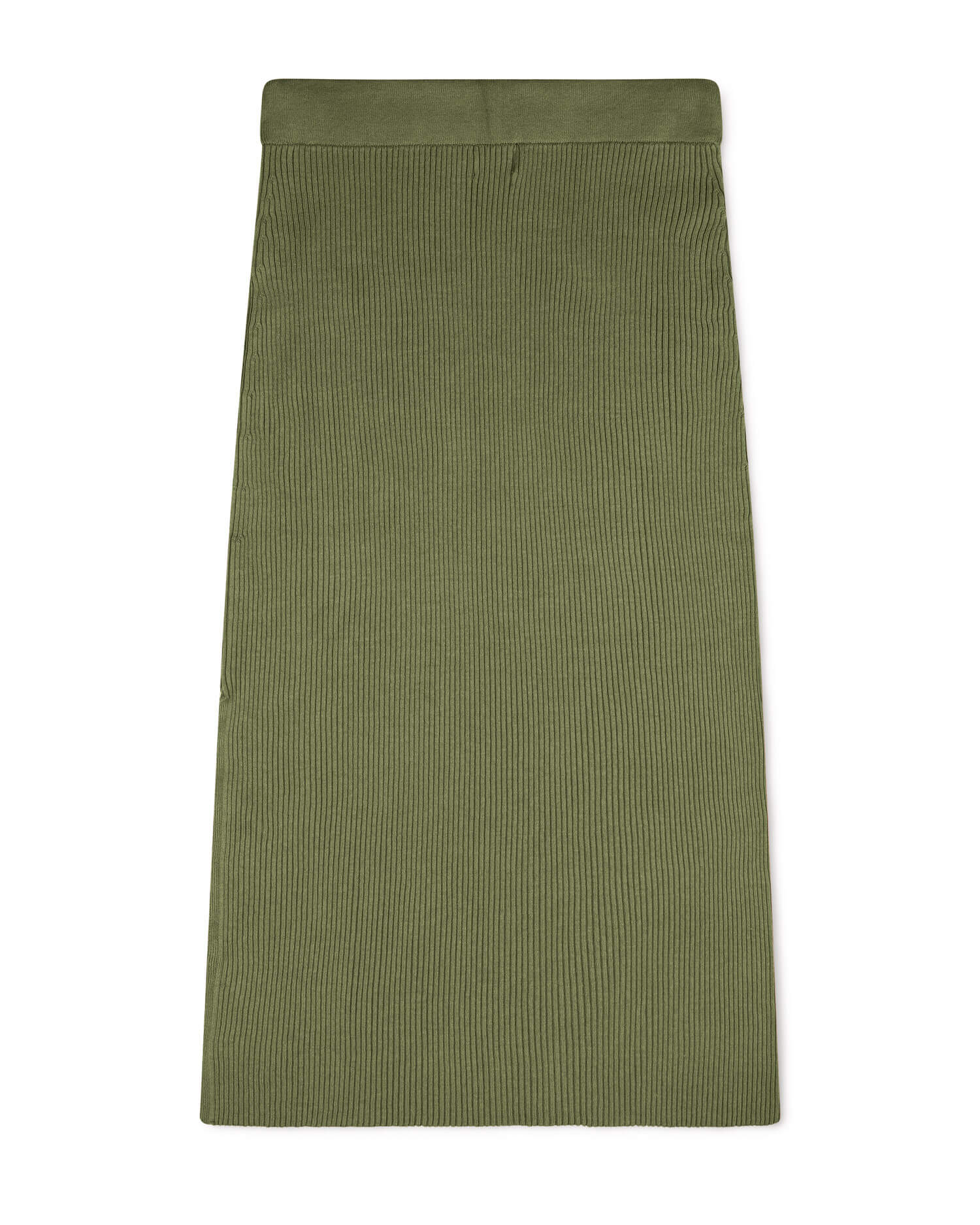 Green skirt made of 100% organic cotton from Matona
