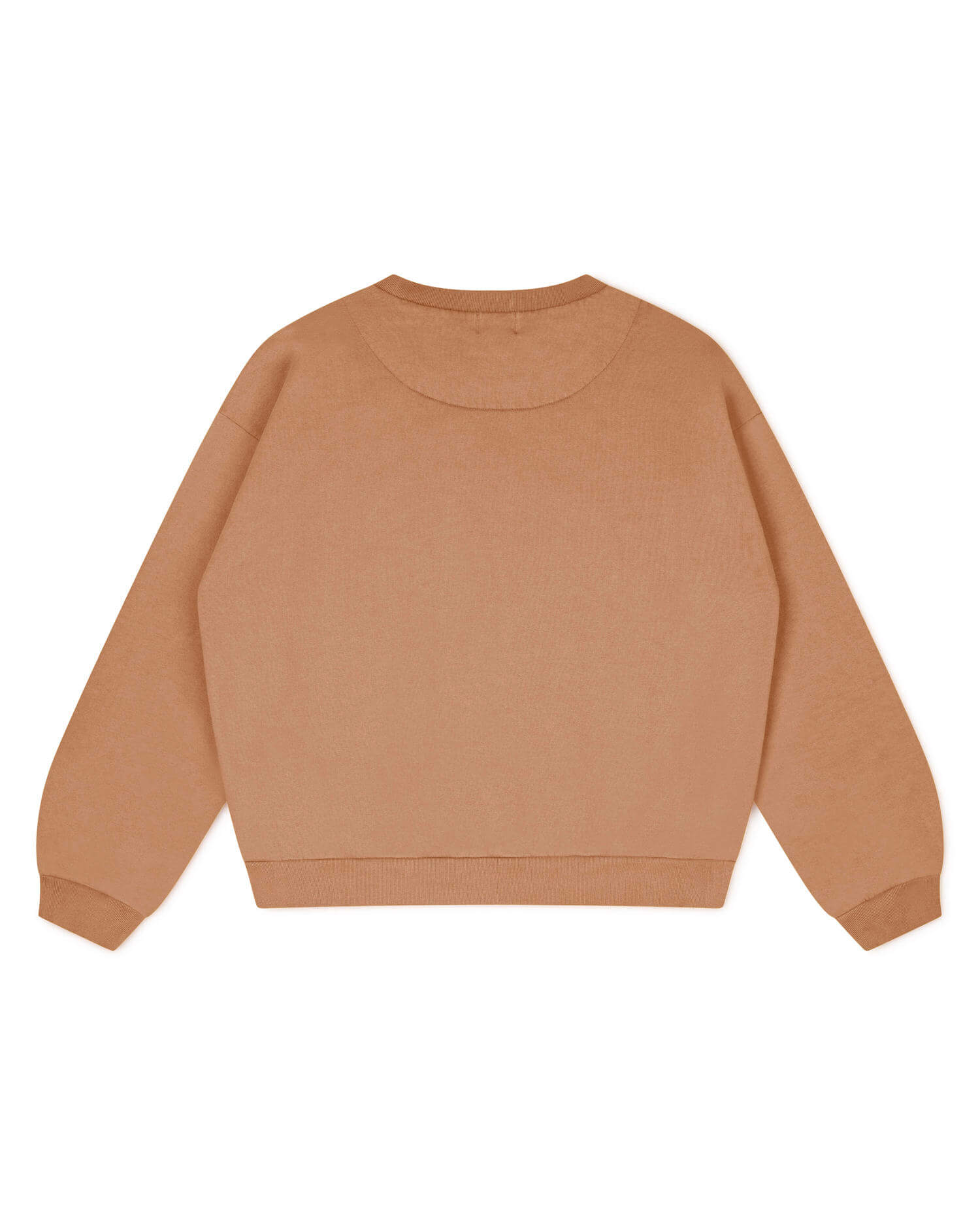 Hellbrauner Sweater aus 100% Bio-Baumwolle von Matona