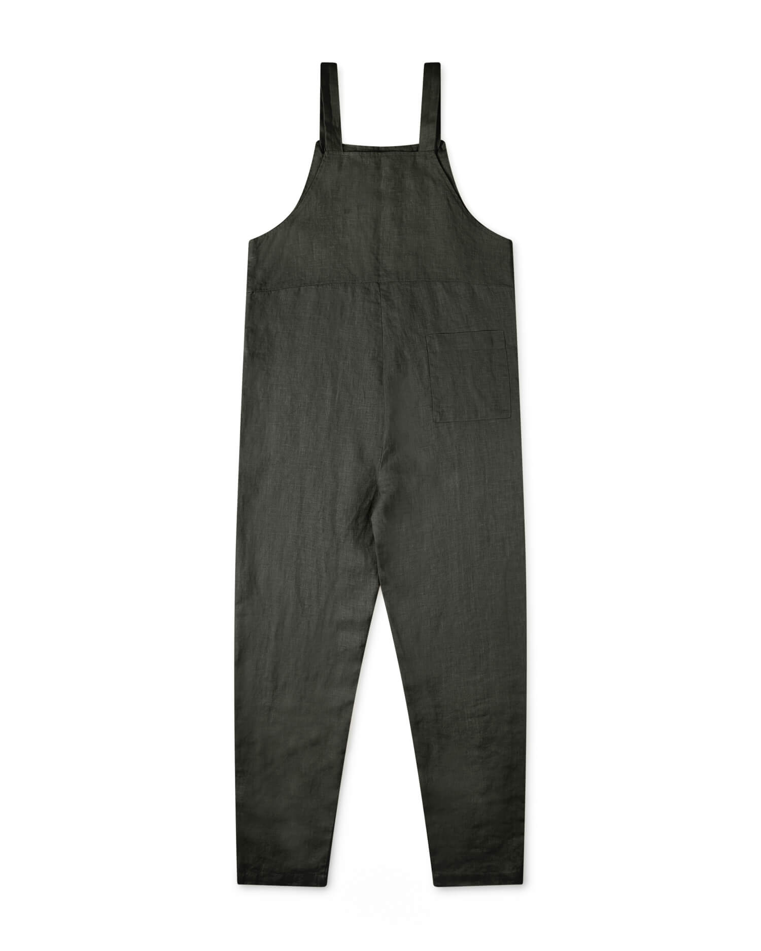 Black linen jumpsuit from Matona