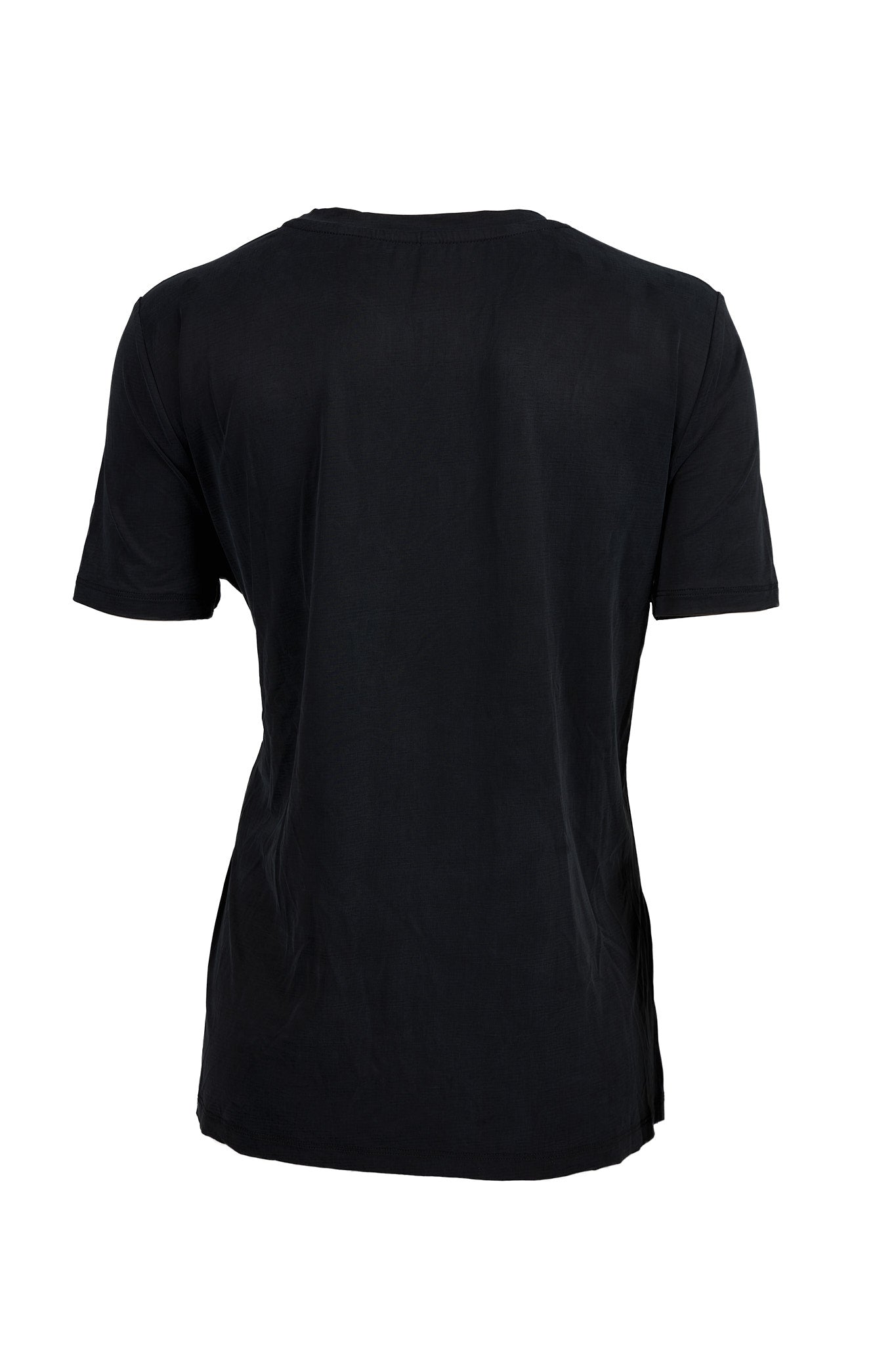 Schwarzes Shirt aus Cupro von MOYA KALA