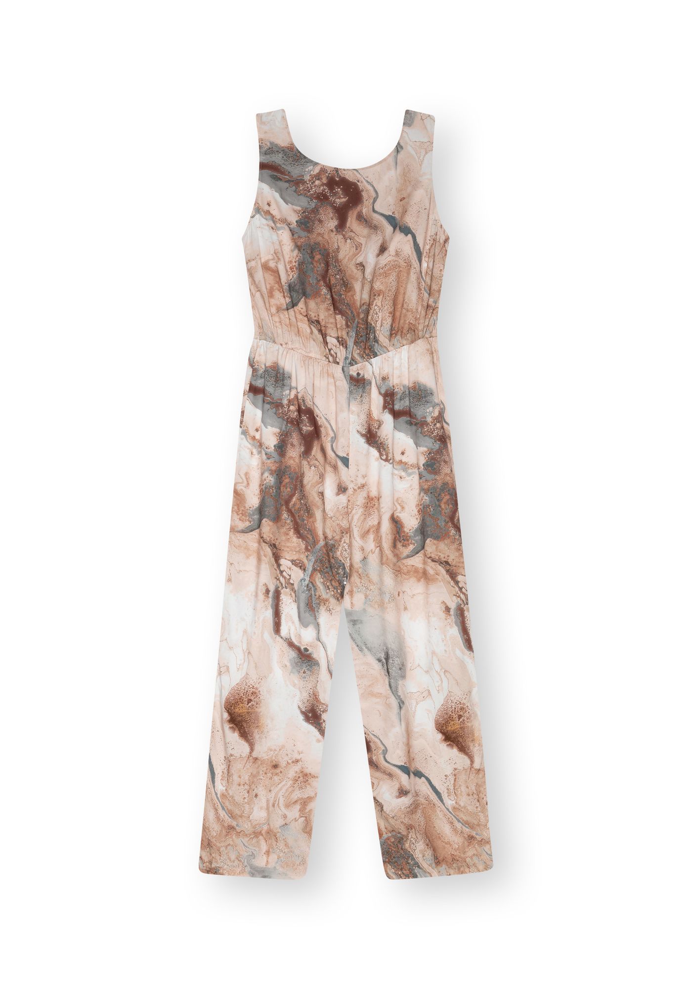 Sustainable jumpsuit STAINE marble by LOVJOI made of ECOVERO™ (ST)