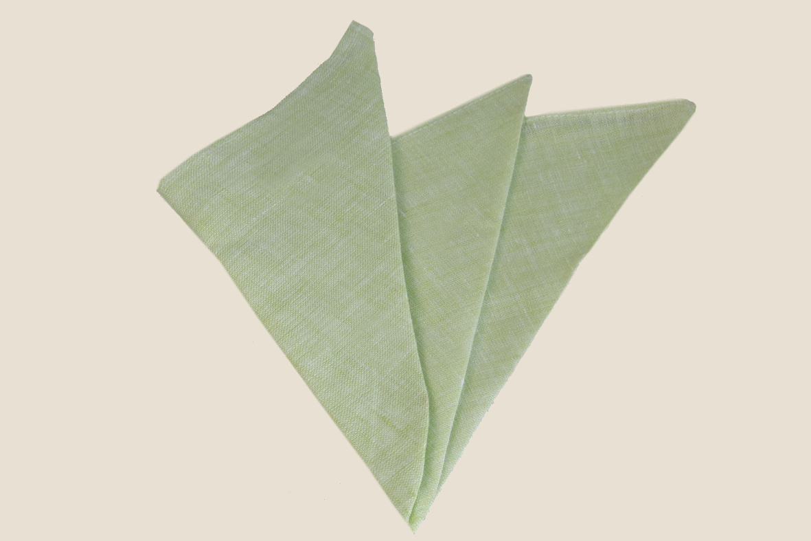 Pochette verde / green pocket square