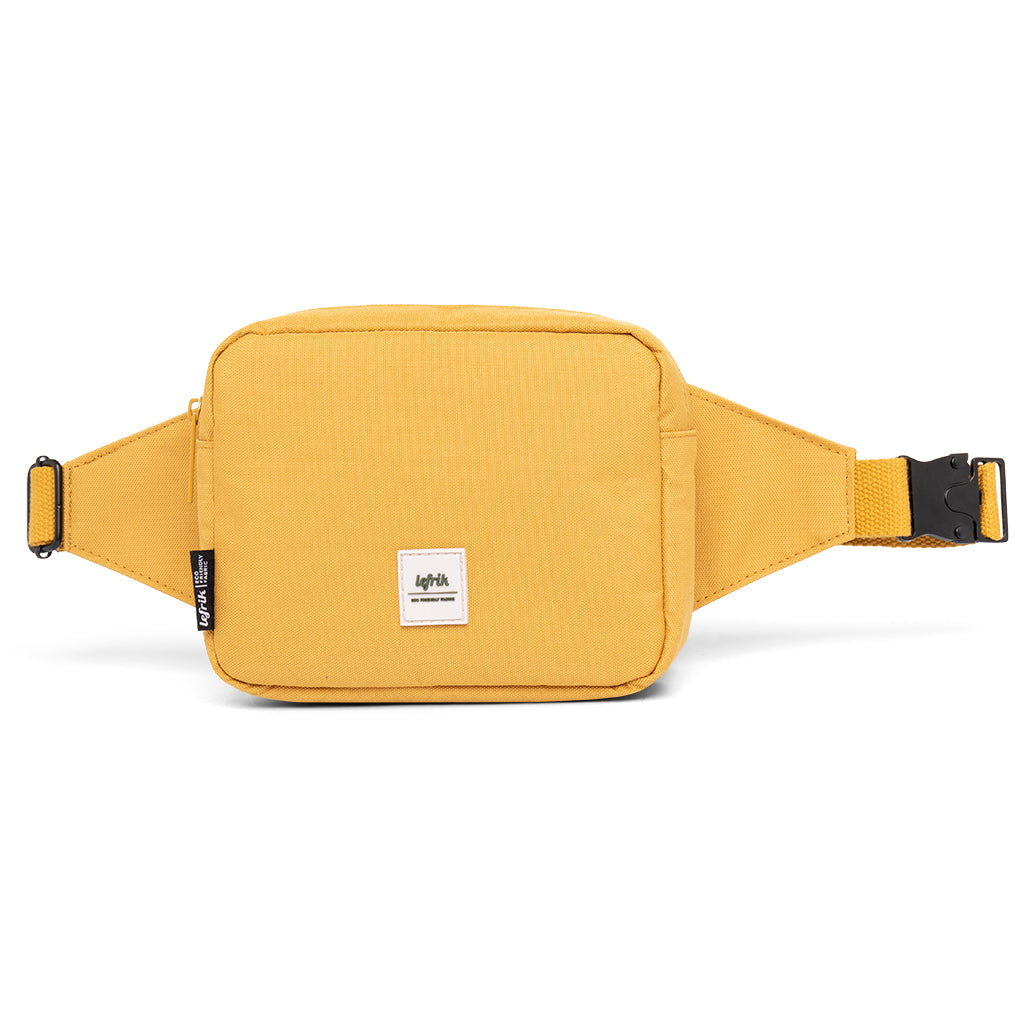 Yellow Reef Crossbody bum bag made from recycled PET by Lefrik