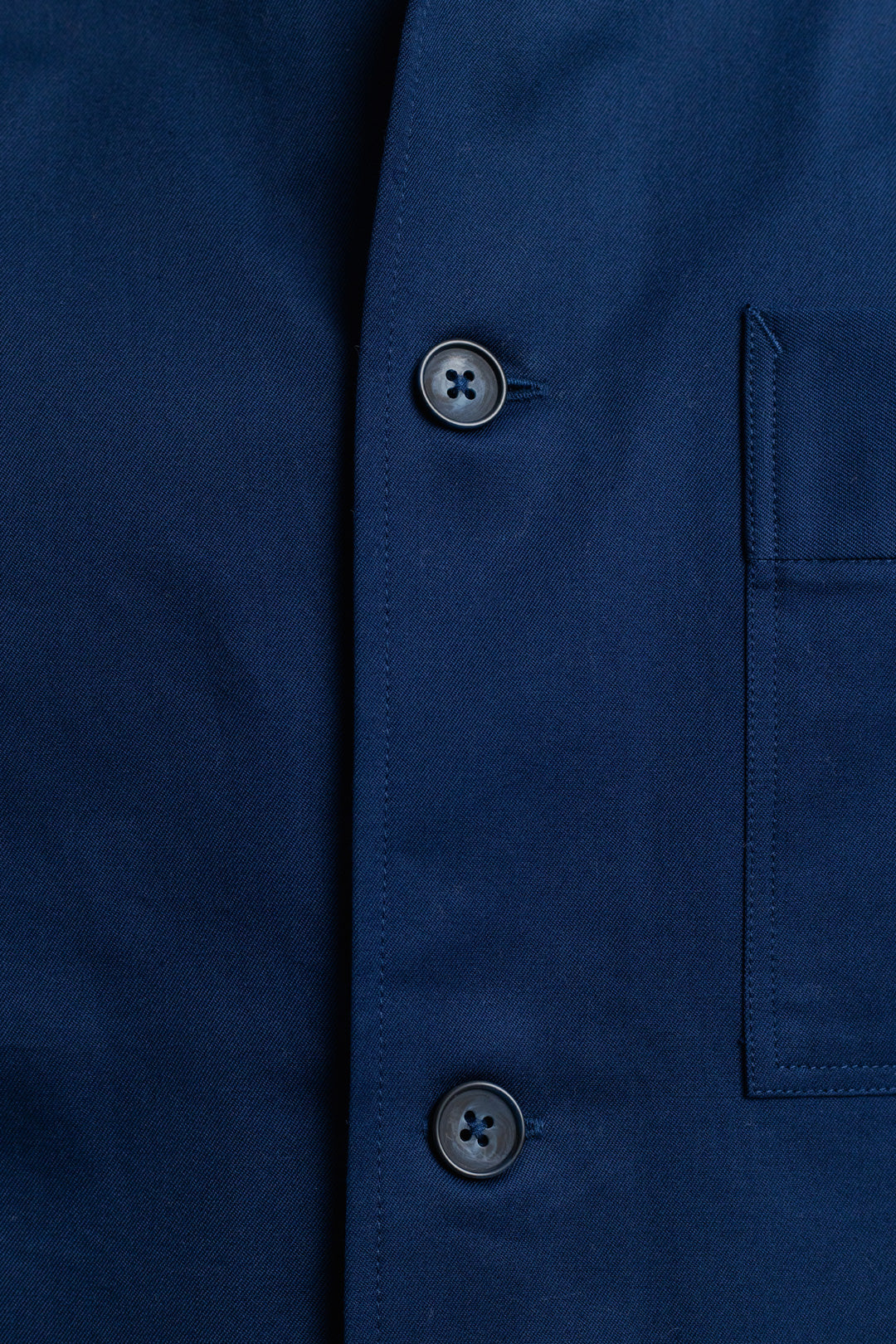 Dunkel-blaue Jacke Workwear aus Bio-Baumwolle von Rotholz