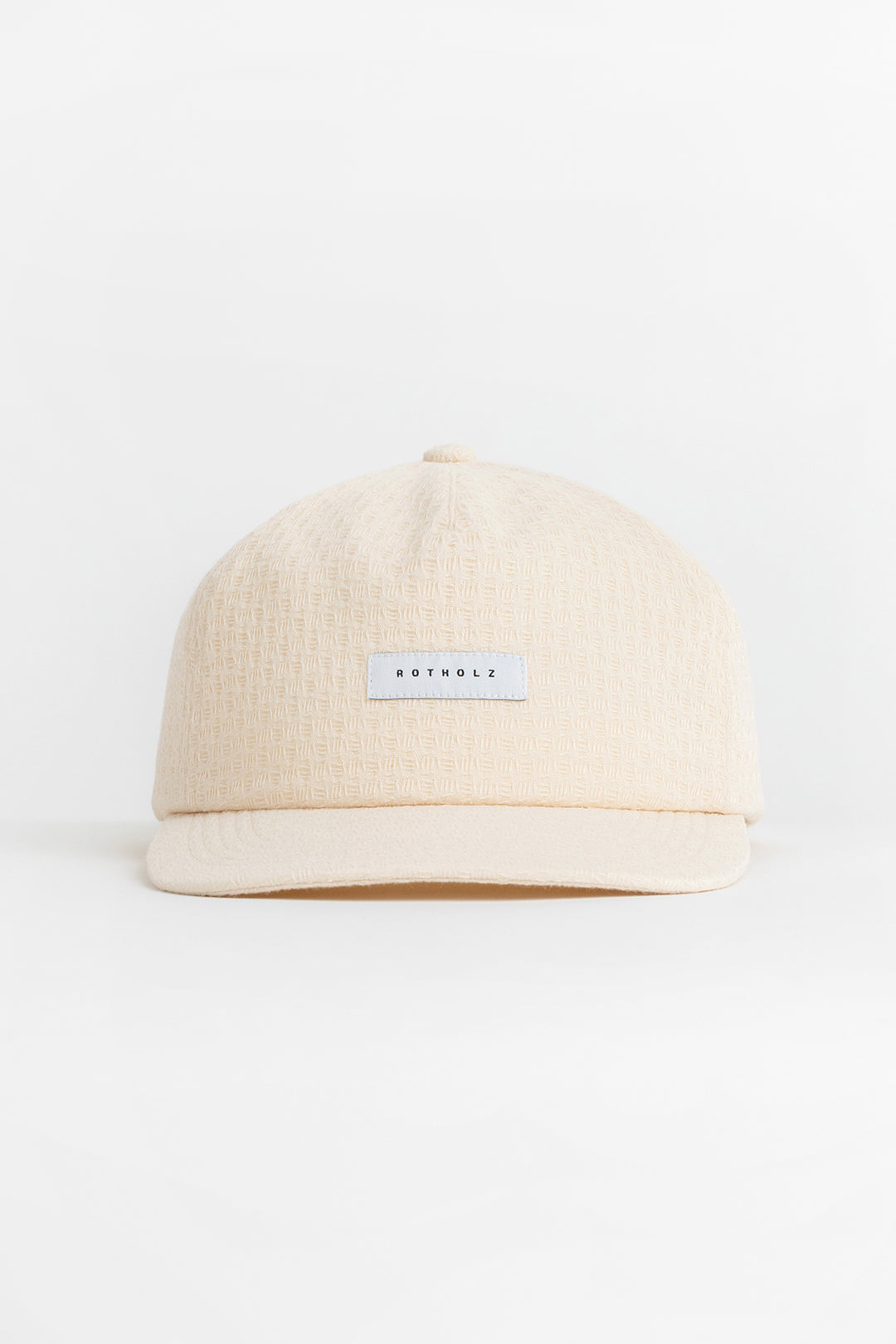 Beige cap floppy made from 100% organic cotton from Rotholz