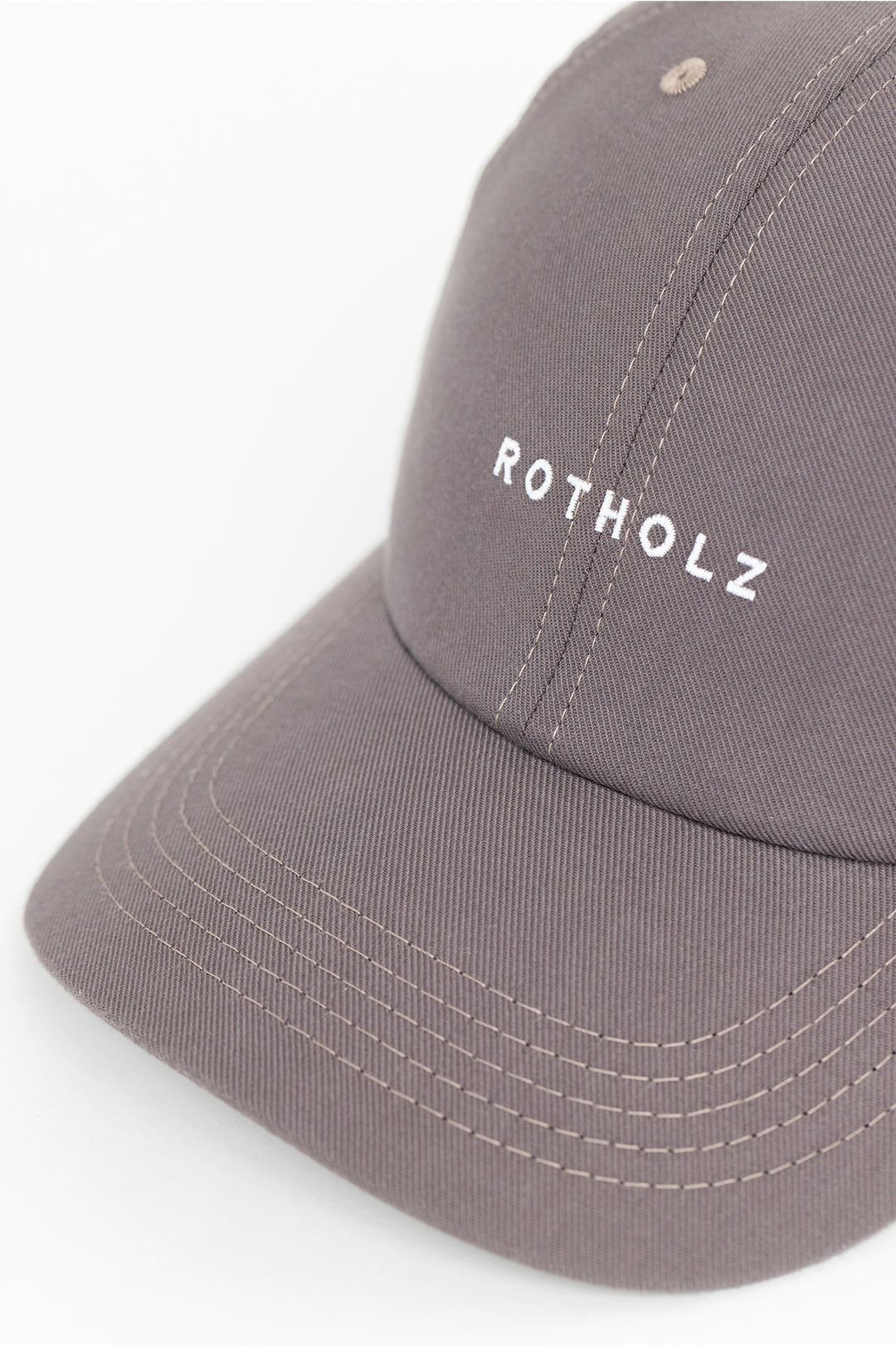 Gray Cap Dad made from 100% organic cotton from Rotholz