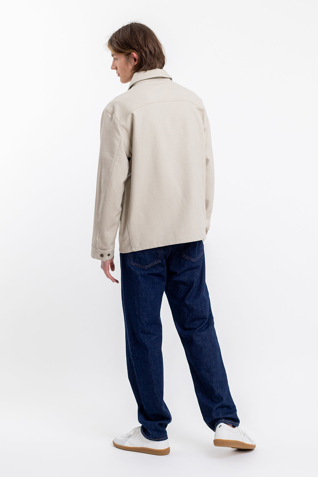 Beige jacket Light made from 100% organic cotton from Rotholz