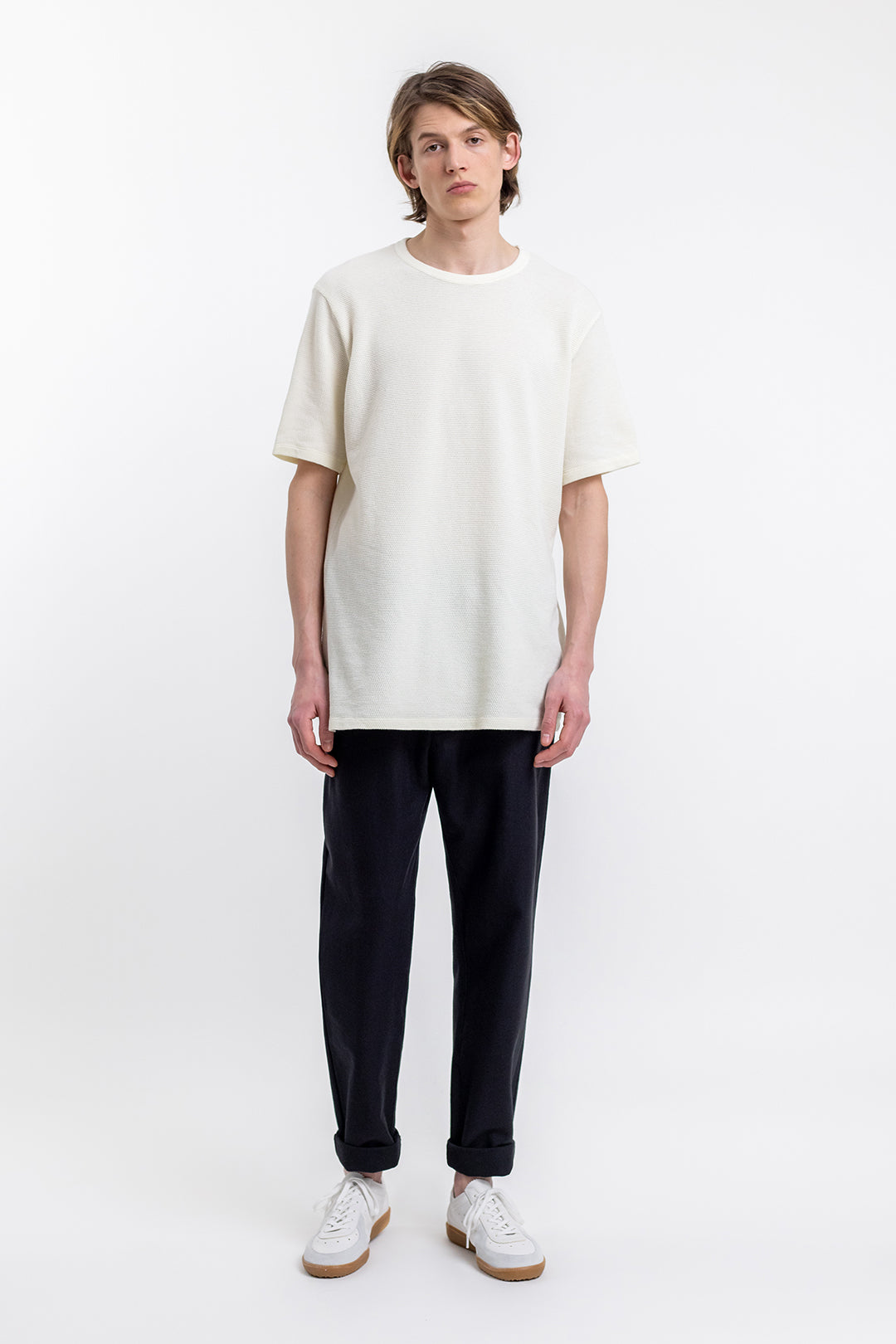 White T-shirt made from 100% organic cotton from Rotholz