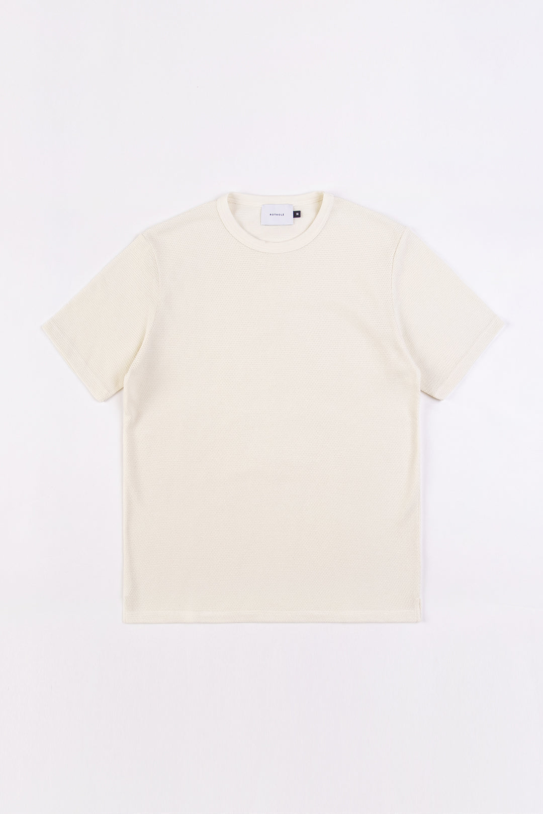 T-shirt blanc en coton 100% biologique de Rotholz