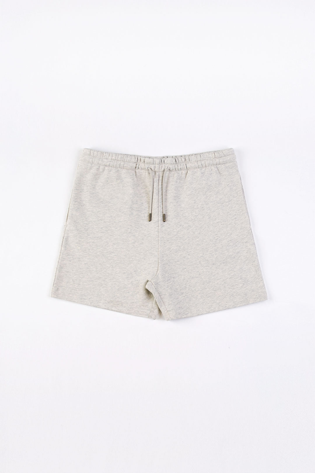 Light gray sweat shorts Logo made of organic cotton from Rotholz