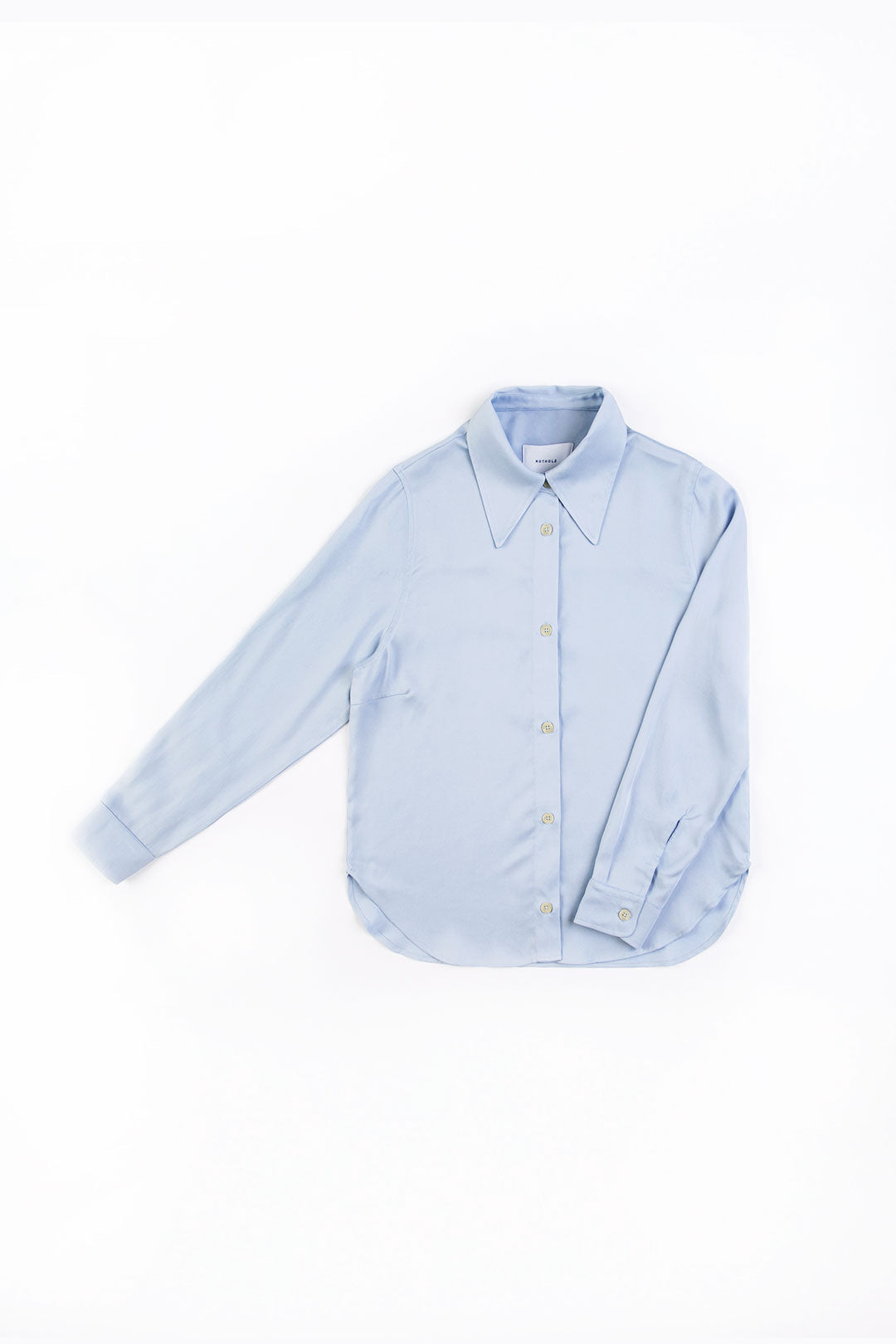 Light blue shirt made from 100% Tencel Lyocell from Rotholz