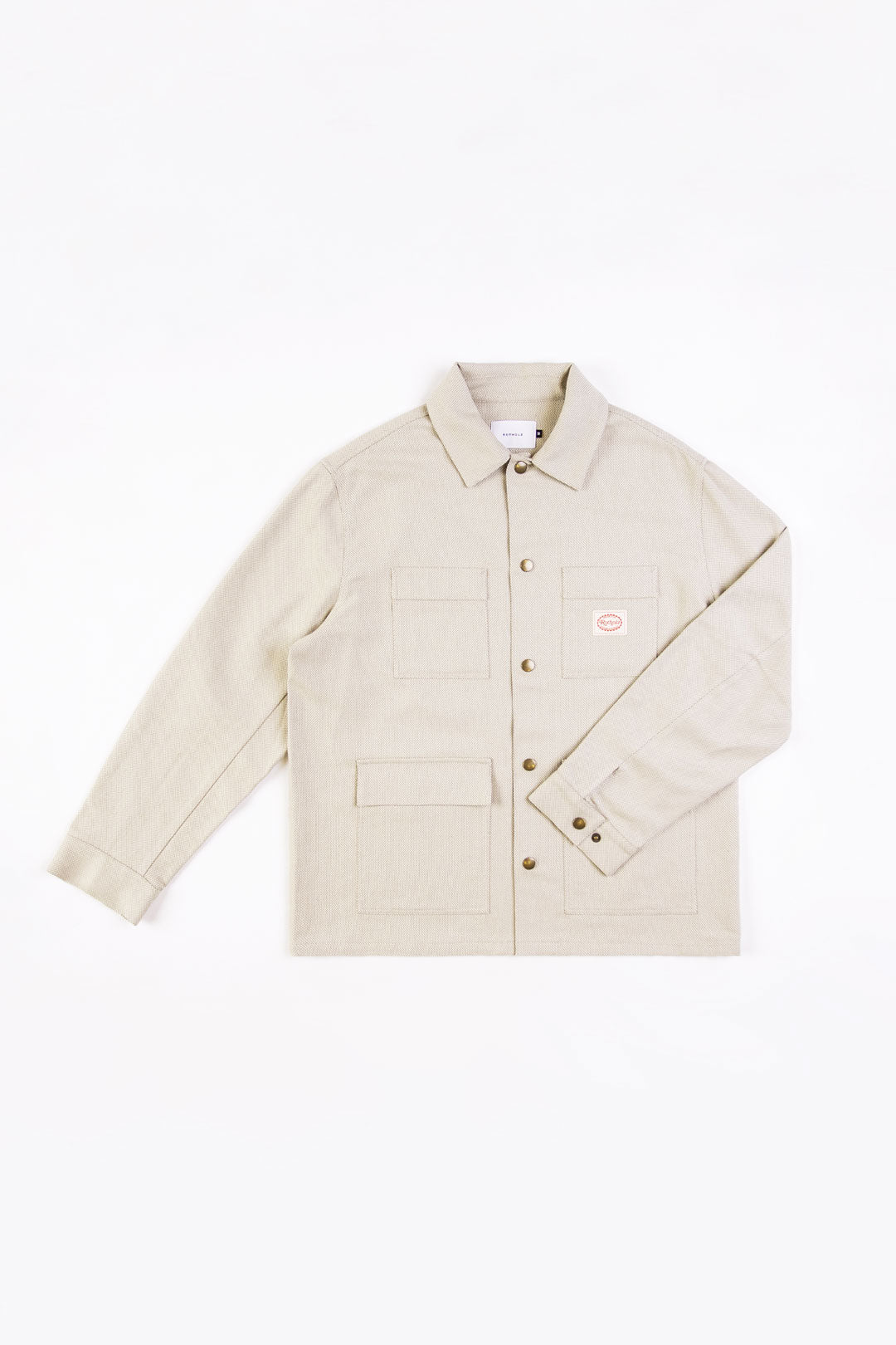 Beige jacket Light made from 100% organic cotton from Rotholz