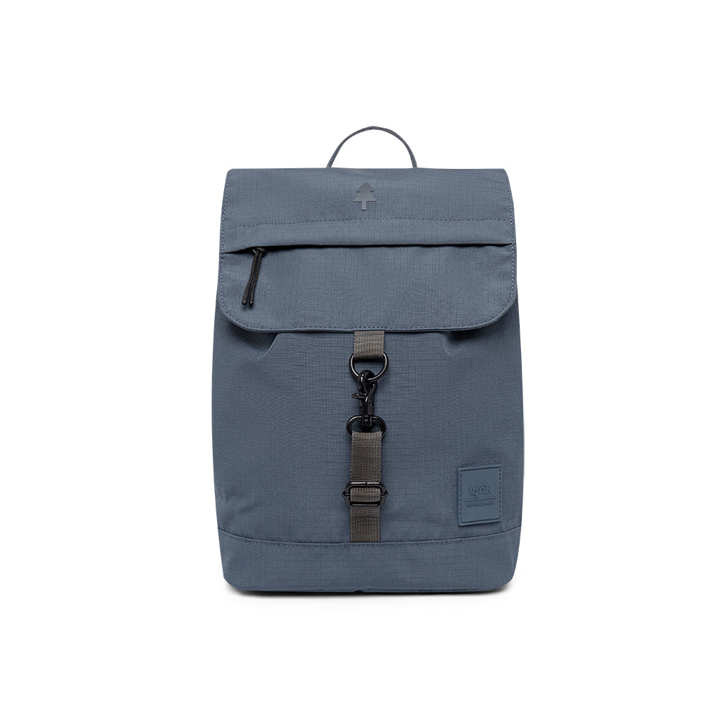 Blue backpack Scout Mini Vandra made from recycled PET by Lefrik