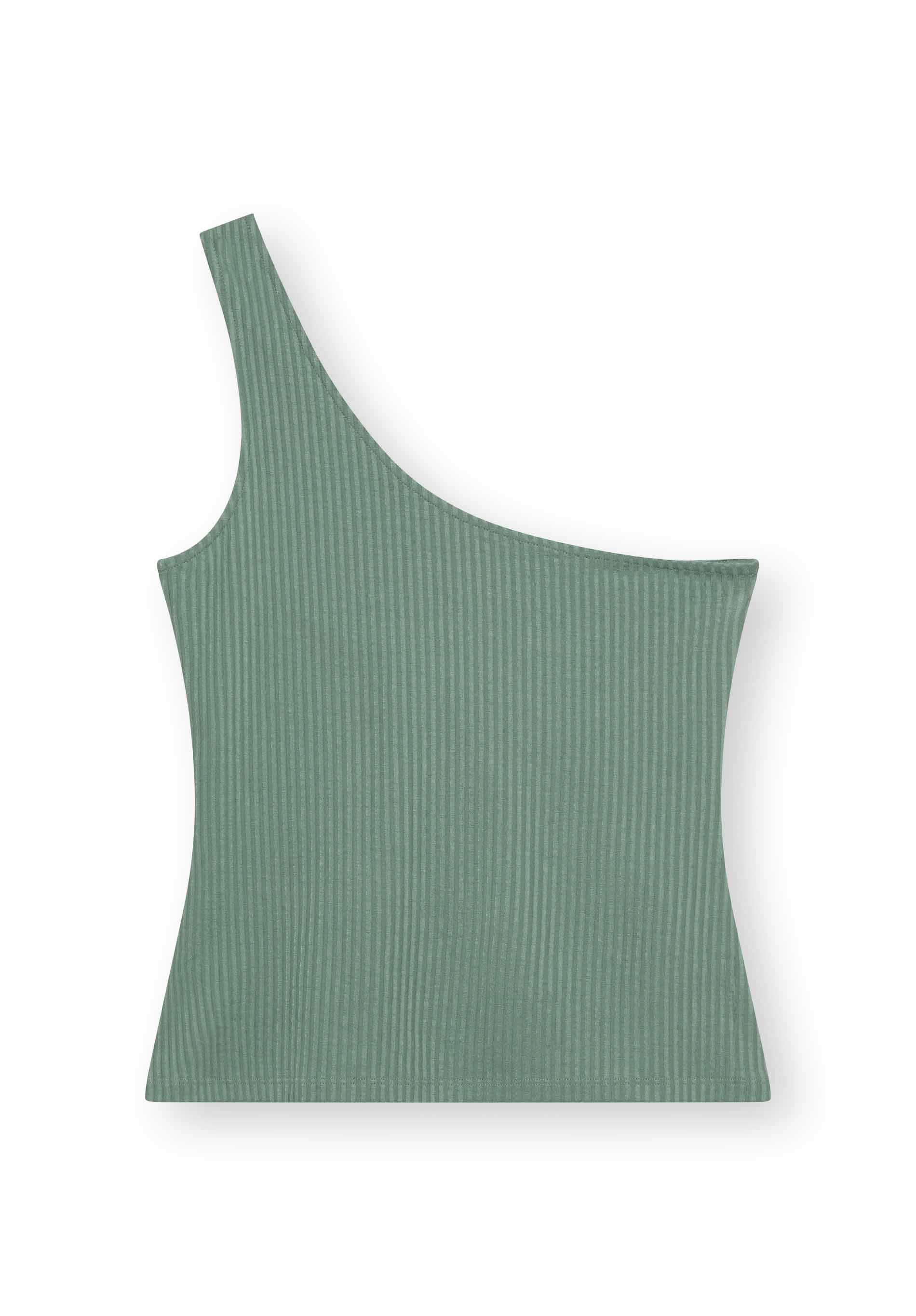 Top FLABELA in green by LOVJOI made of TENCEL™