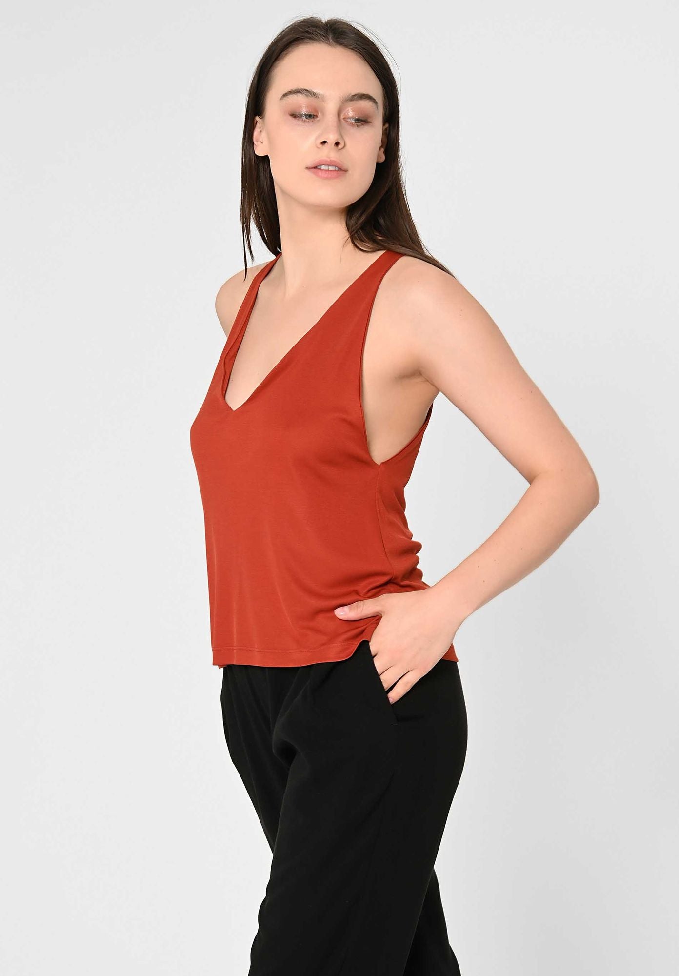 Top TENELLA in cactus by LOVJOI made of TENCEL™