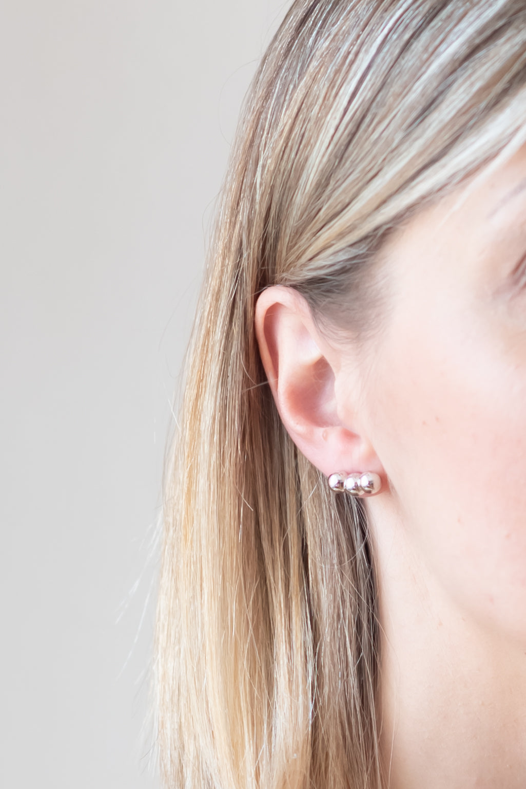 Stud earrings Reborn (Dali')