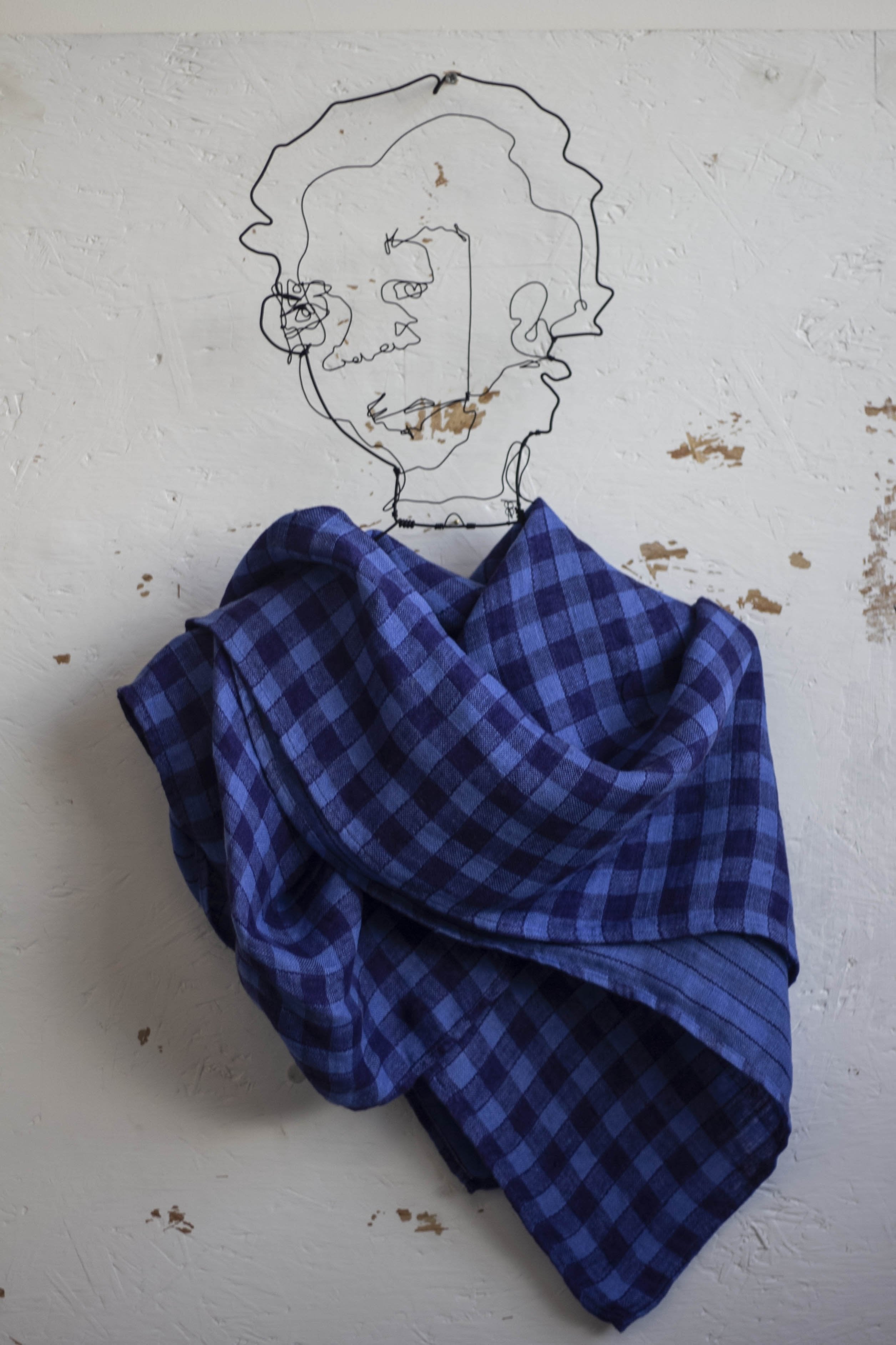 Pocket square/scarf made from 100% linen