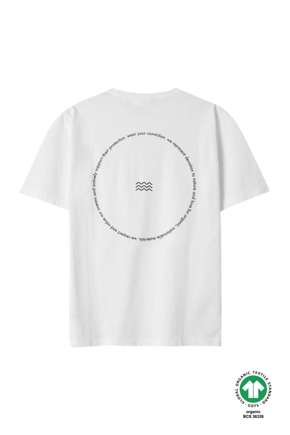 T-Shirt Rückenwind Weiss