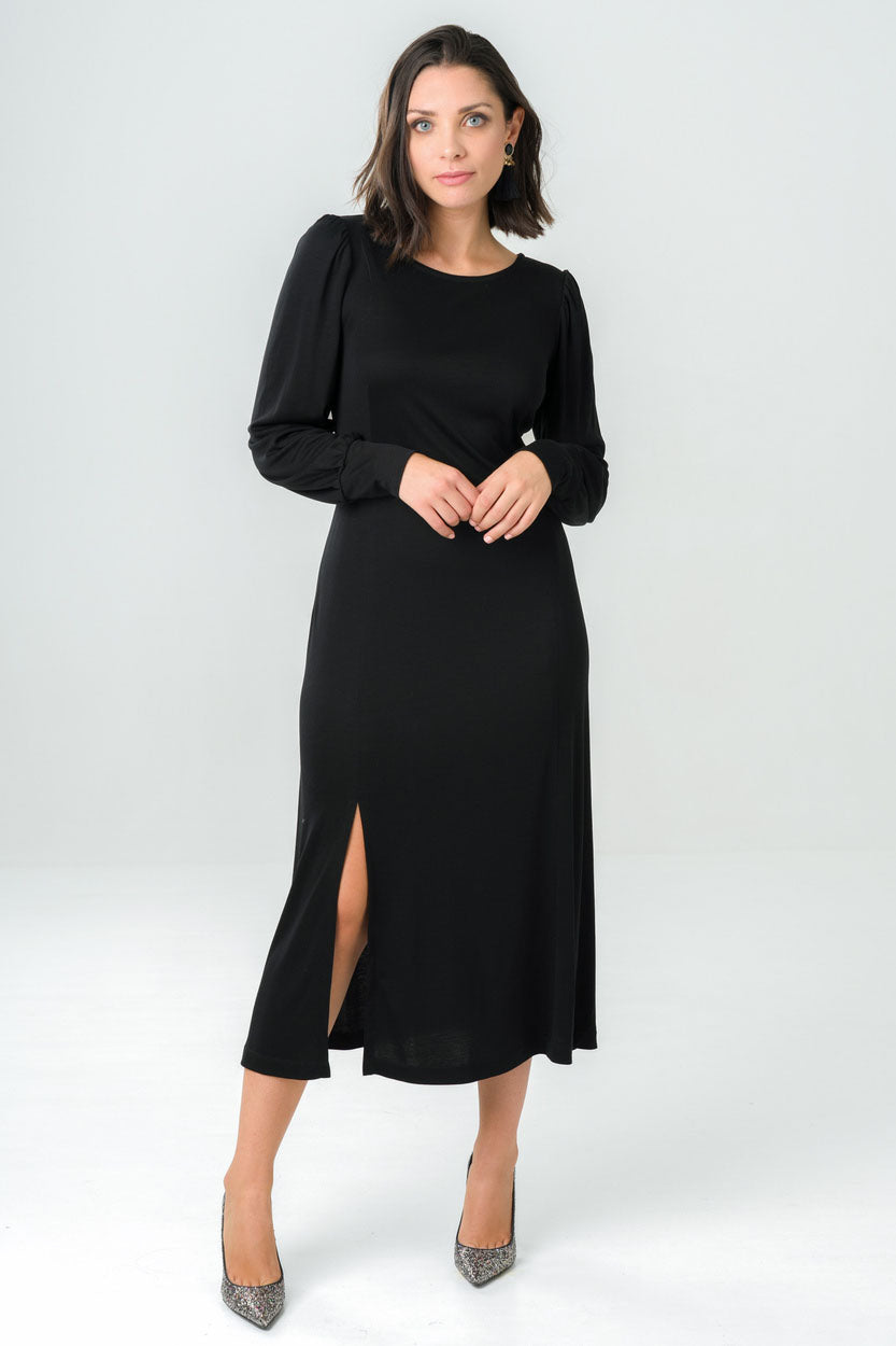 Kleid Victoria in schwarz aus Tencel™ von Avani