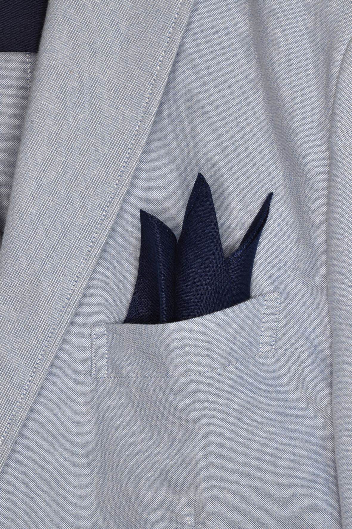 Pochette blu scuro / blue pocket square